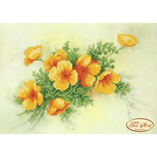 ТМ-029 Букетик. Схема для вышивки бисером Тела Артис