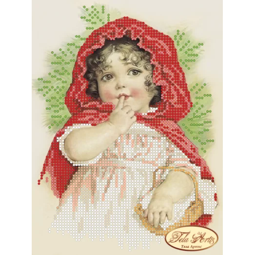 ТМ-045 Красная шапочка. Схема для вышивки бисером Тела Артис