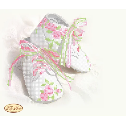 ТМ-050 Детская метрика "Принцесса". Схема для вышивки бисером Тела Артис