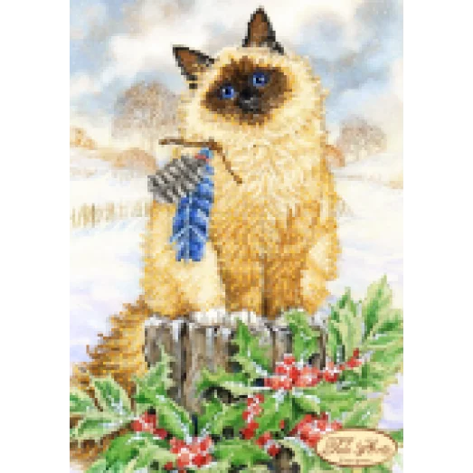 ТМ-053 Котейка. Схема для вышивки бисером Тела Артис