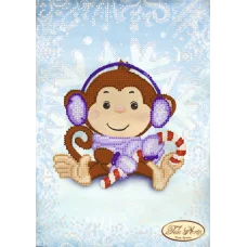 ТМ-055 Малыш и снежок. Схема для вышивки бисером Тела Артис