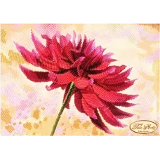 ТМ-095 Красавица георгина. Схема для вышивки бисером Тела Артис