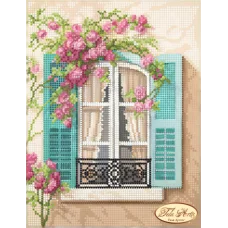ТМ-100 Окно в Париж. Схема для вышивки бисером Тела Артис