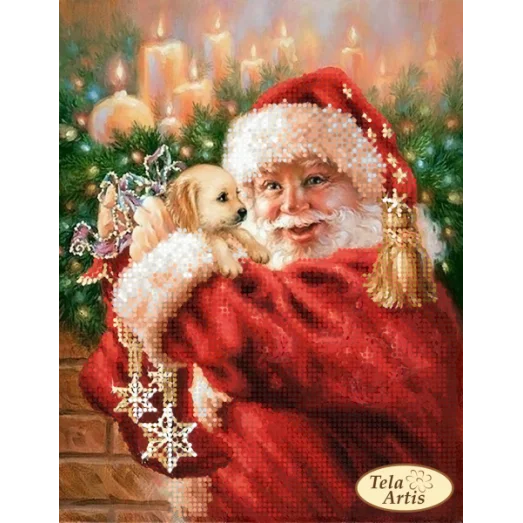 ТМ-108 Пушистый подарок. Схема для вышивки бисером Тела Артис