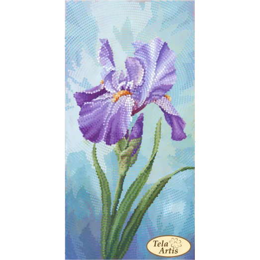ТМ-114 Садовые зарисовки. Ирис. Схема для вышивки бисером Тела Артис