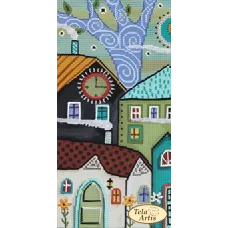 ТМ-116 Сказочный город - 1. Схема для вышивки бисером Тела Артис