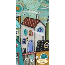 ТМ-117 Сказочный город - 2. Схема для вышивки бисером Тела Артис