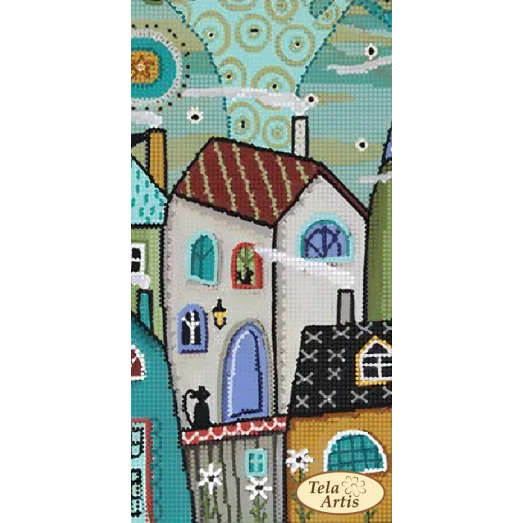 ТМ-117 Сказочный город - 2. Схема для вышивки бисером Тела Артис