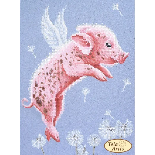 ТМ-128 Как пушинка одуванчика. Схема для вышивки бисером Тела Артис