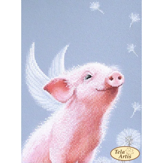 ТМ-129 Как пушинка одуванчика. Схема для вышивки бисером Тела Артис