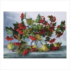 ТН-0001 Калиновый натюрморт. Набор для вышивки бисером ТМ ВДВ
