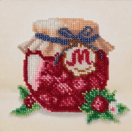 ТН-0586 Малиновый джем. Набор для вышивки бисером ТМ ВДВ