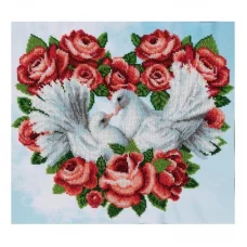 ТН-0669 Вечная любовь. Набор для вышивки бисером ТМ ВДВ