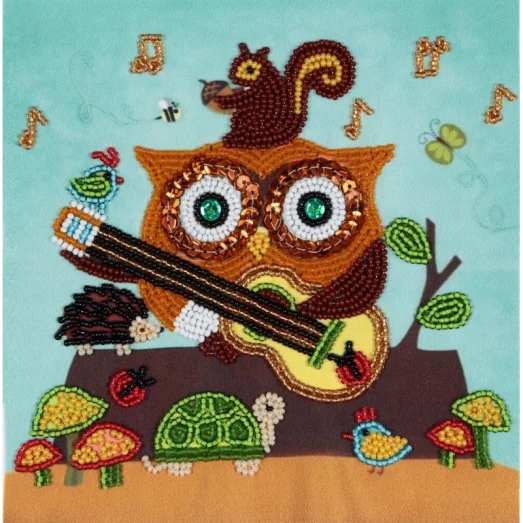 ТН-0737 Лесная песня. Набор для вышивки бисером ТМ ВДВ