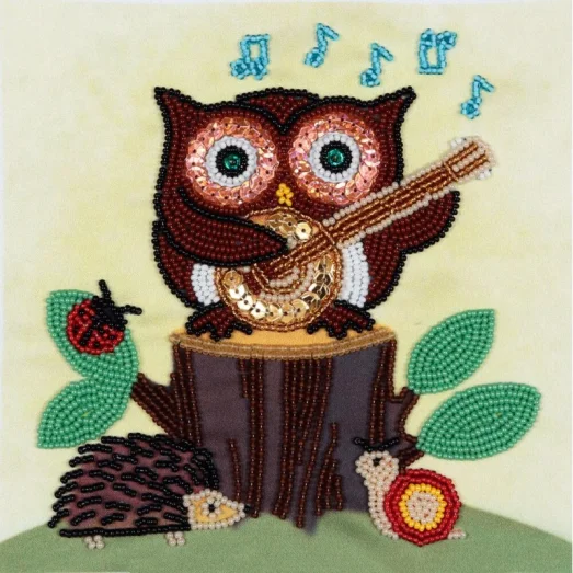 ТН-0738 Веселая компания. Набор для вышивки бисером ТМ ВДВ