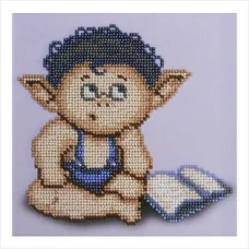 ТН-0104 Эльф с книгой. Набор для вышивки бисером ТМ ВДВ