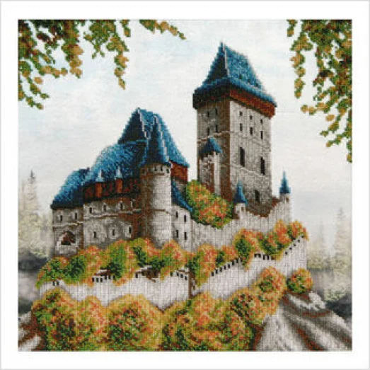 ТН-0290 Изумрудная крепость. Набор для вышивки бисером ТМ ВДВ