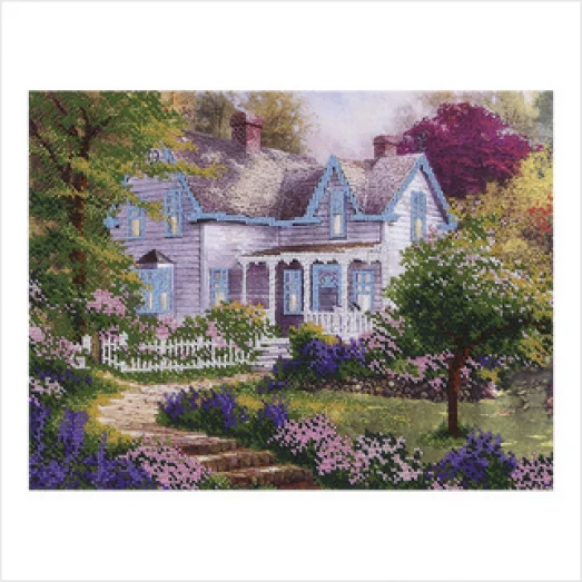 ТН-0304 Загородный домик. Набор для вышивки бисером ТМ ВДВ