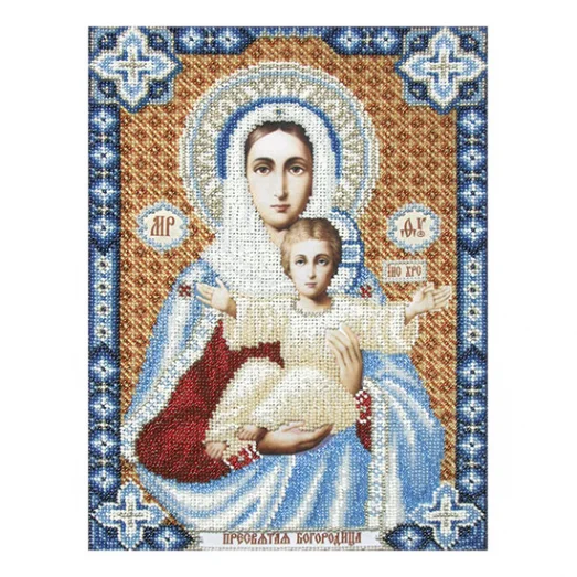 ТН-0347 Пресвятая Богородица (снят с производства). Набор для вышивки бисером ТМ ВДВ