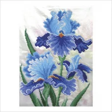 ТН-0378 Голубой ирис. Набор для вышивки бисером ТМ ВДВ