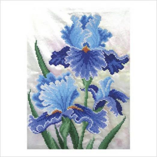ТН-0378 Голубой ирис. Набор для вышивки бисером ТМ ВДВ