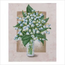 ТН-0404 Ландыш. Набор для вышивки бисером ТМ ВДВ