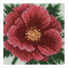 ТН-0420 Китайская роза. Набор для вышивки бисером ТМ ВДВ