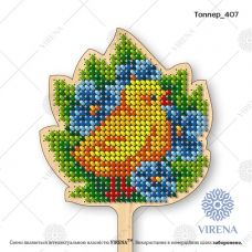 ТОППЕР-407 Топпер под вышивку бисером ТМ Virena