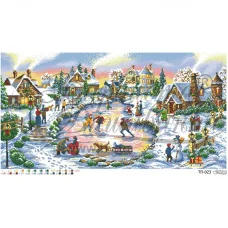 ТП-023 Волшебный каток. Схема для вышивки бисером Барвиста Вишиванка