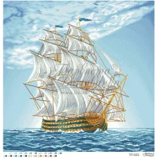 ТП-025 Морское приключение. Схема для вышивки бисером Барвиста Вишиванка