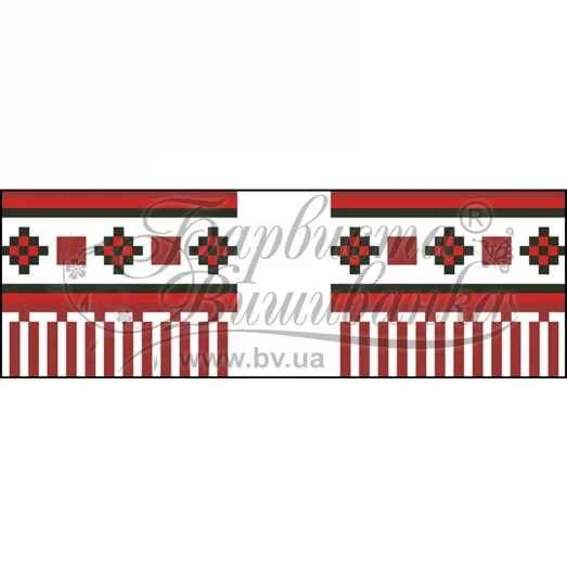 ТР-064 Заготовка рушника для букетов и декора. Барвиста Вишиванка