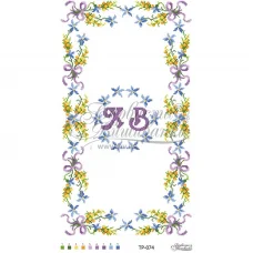 ТР-074 Пасхальный рушник. Барвиста Вишиванка