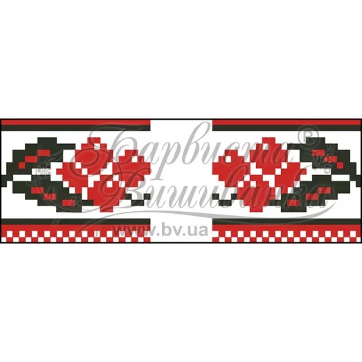 ТР-098 Заготовка рушника для букетов и декора . Барвиста Вишиванка