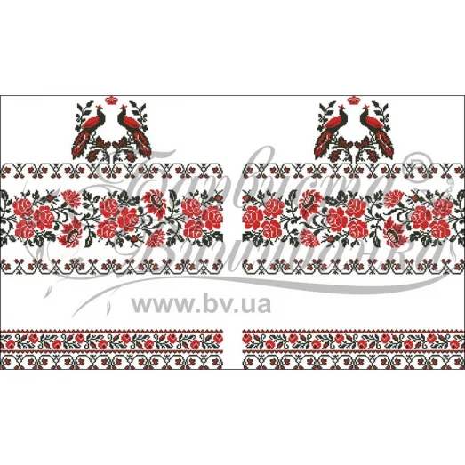 ТР-116 Свадебный рушник под каравай. Барвиста Вишиванка