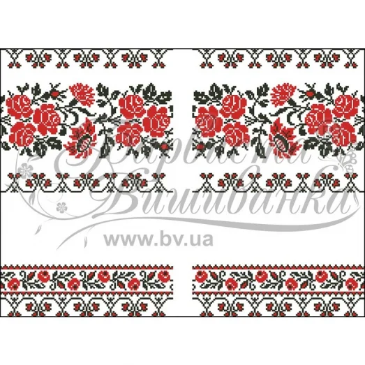 ТР-117 Рушник для свадебных икон. Барвиста Вишиванка