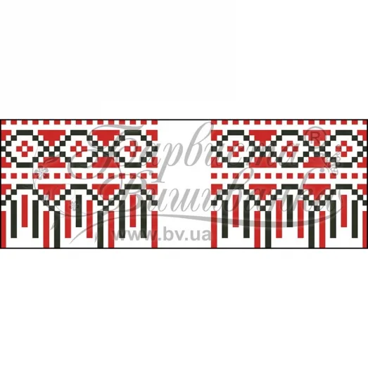 ТР-126 Заготовка рушника для букетов и декора . Барвиста Вишиванка