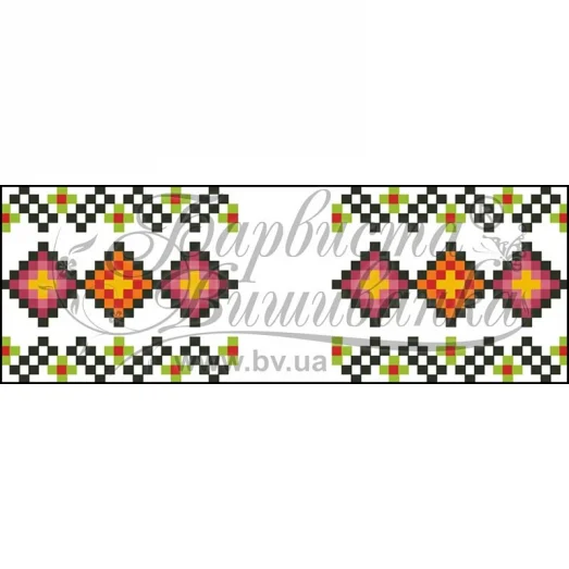 ТР-134 Заготовка рушника для букетов и декора. Барвиста Вишиванка