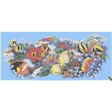 ФЧК-3067 Тропический риф. Схема для вышивки бисером Феникс