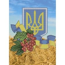 А5-Д-040 Украинская символика. Схема для вышивки бисером ТМ Acorns