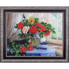 Б-352 Украшение. Набор для вышивки бисером Магия канвы