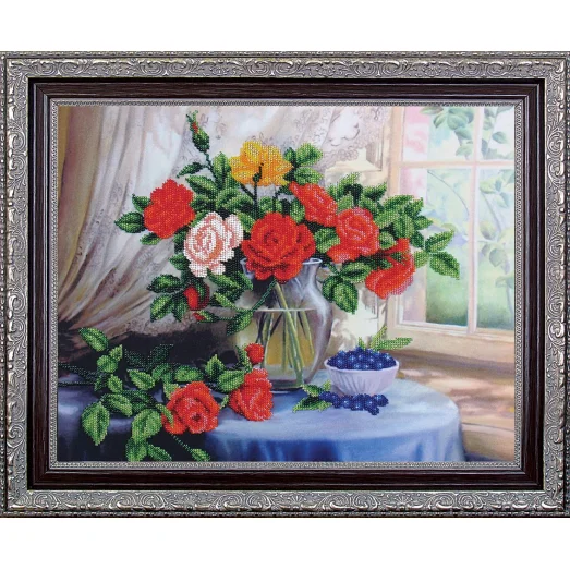 Б-352 Украшение. Набор для вышивки бисером Магия канвы