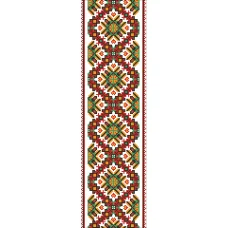 В-017 Вставка для одежды. Схема на канве для вышивки ТМ Вишиванка