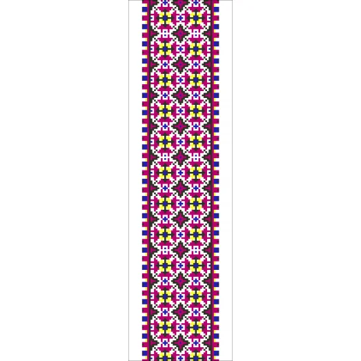 В-023 Вставка для одежды. Схема на канве для вышивки ТМ Вишиванка