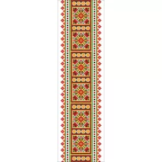 В-025 Вставка для одежды. Схема на канве для вышивки ТМ Вишиванка