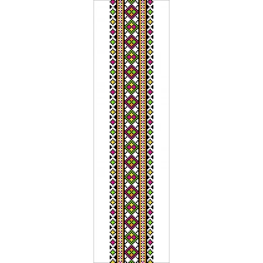 В-027 Вставка для одежды. Схема на канве для вышивки ТМ Вишиванка