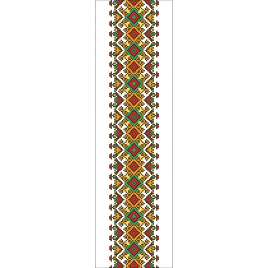 В-030 Вставка для одежды. Схема на канве для вышивки ТМ Вишиванка