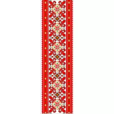 В-031 Вставка для одежды. Схема на канве для вышивки ТМ Вишиванка