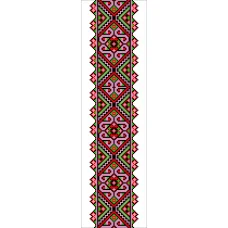 В-038 Вставка для одежды. Схема на канве для вышивки ТМ Вишиванка