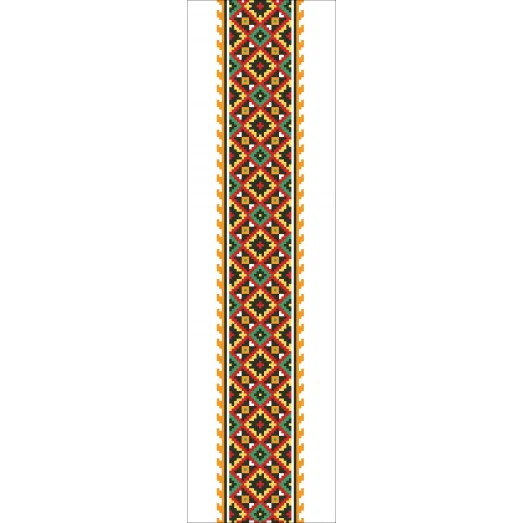 В-039 Вставка для одежды. Схема на канве для вышивки ТМ Вишиванка