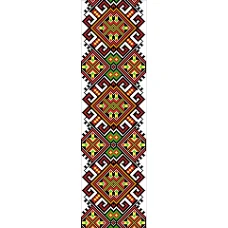 В-046 Вставка для одежды. Схема на канве для вышивки ТМ Вишиванка